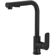 ROCA Cala Mitigeur Évier Monotrou 2F Noir Mat