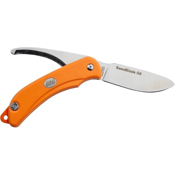 EKA SwedBlade G6 Orange – Couteau de Chasse Dépouille