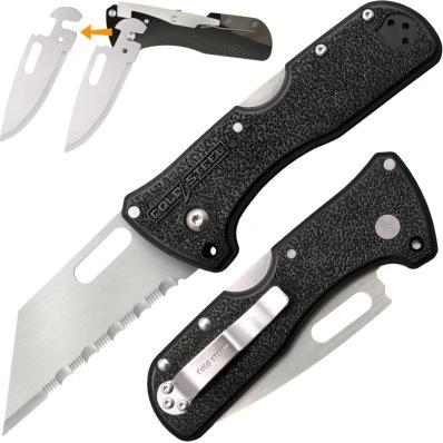 Cold Steel Click-N-Cut - Couteau Pliant à Lame Interchangeable