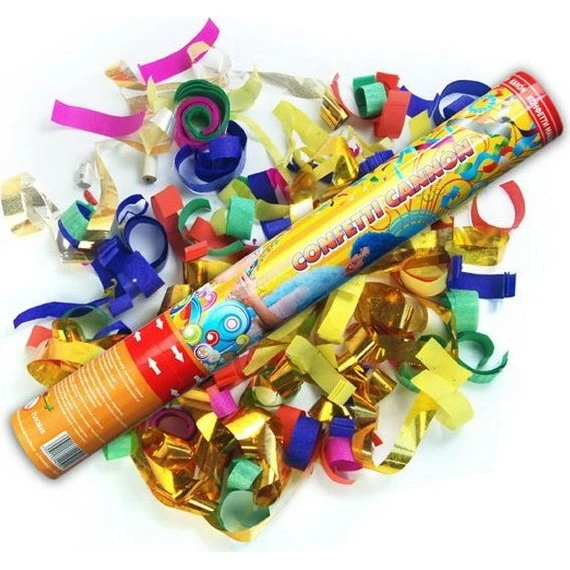 Canon à confettis Canon 40 cm multicolore