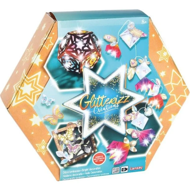 Glitterizz Déco Phosphorescente - Kit Créatif pour Enfants