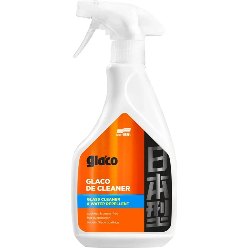 Soft99 Glaco De Cleaner 400ml - Spray Vitres Hydrofuge
