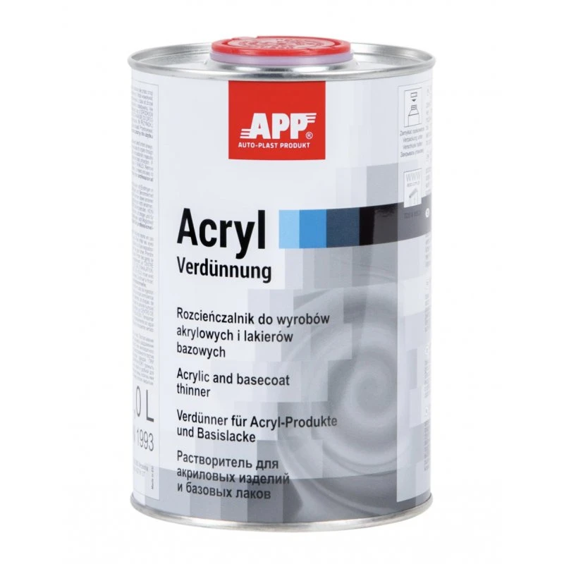 APP ACRYL Diluant 1 L