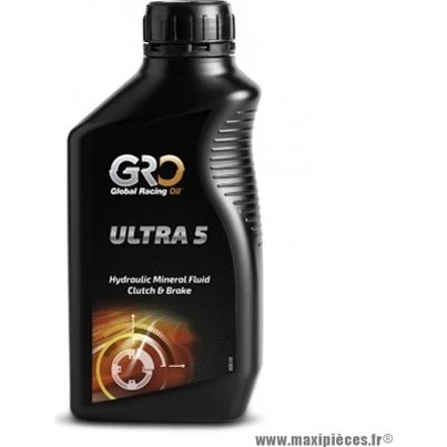 Global Racing Oil Ultra 5 Mineral - Liquide de frein embrayage (500 ml)
