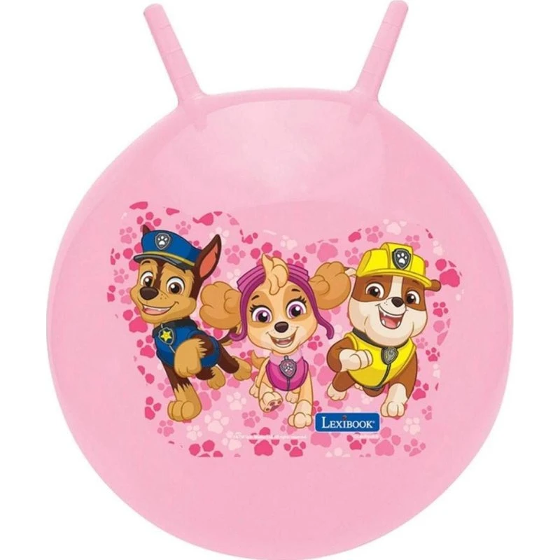 Lexibook Balle sauteuse Pat' Patrouille rose 45 cm