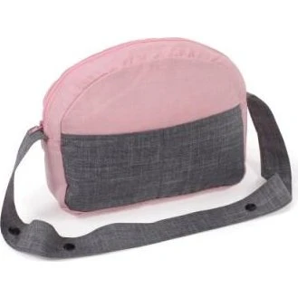 Bayer Chic 2000 Sac à Langer pour Poupée, Gris/Rose