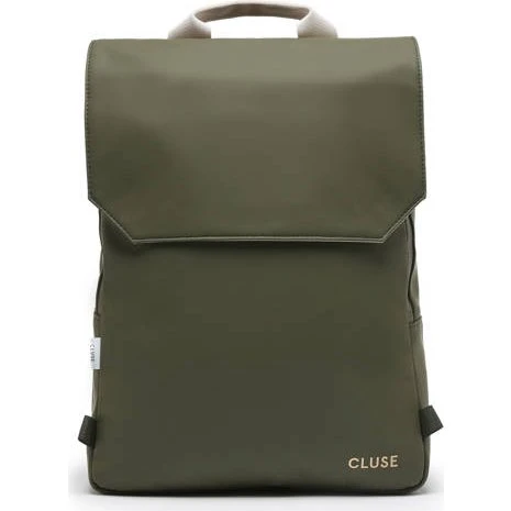 CLUSE Sac à dos Nuitée Réversible Light Green Olive Gold