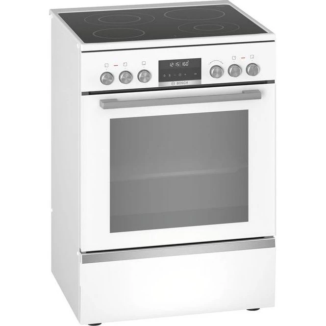 Bosch HKS79R220 Cuisinière vitrocéramique 63L 4 feux blanc