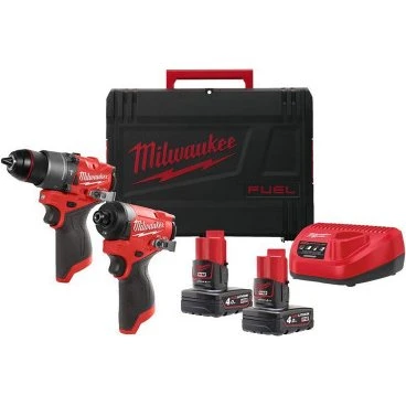Milwaukee M12 FPP2A2-402X Set Combo 12V