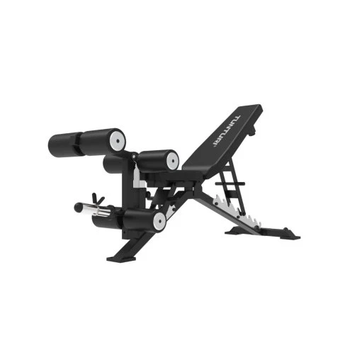 Tunturi Platinum Utility Bench V-Series - Banc réglable avec leg press