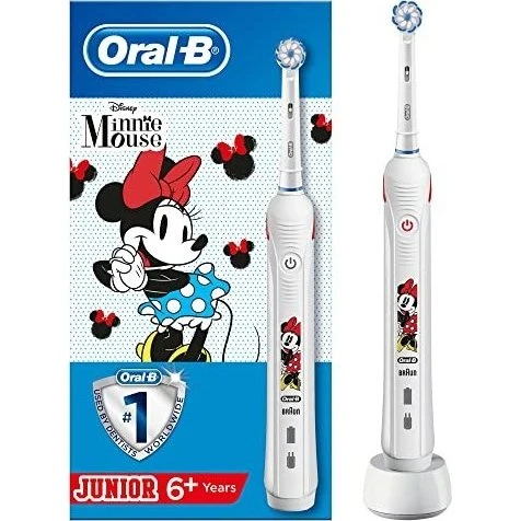 Oral-B Junior Brosse à Dents Électrique Minnie, 6 ans+