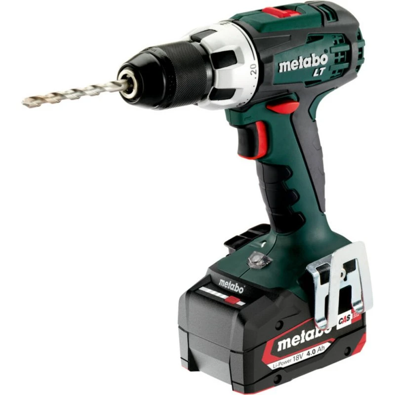 Metabo BS 18 LT Perceuse 18 V 2x4 Ah Li-Power