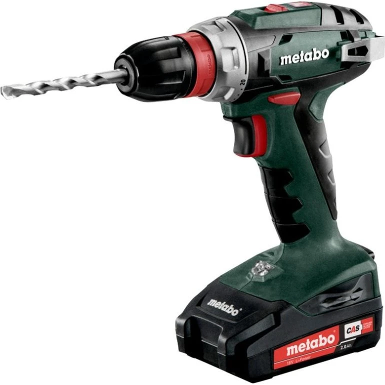 Metabo BS 18 Quick Perceuse-visseuse 18 V 2x2 Ah