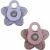 BébéSoulage Lot de 2 anneaux de dentition étoile rose