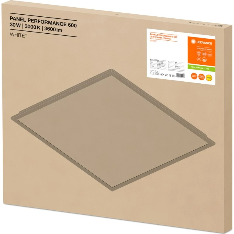 LEDVANCE PANEL PERFORMANCE 600 30 W 3000 K