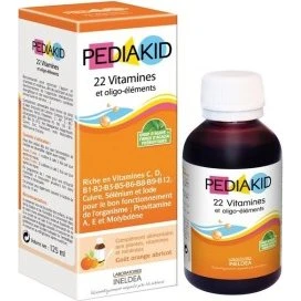 Pediakid 22 Vitamines et Oligo-éléments 125ml