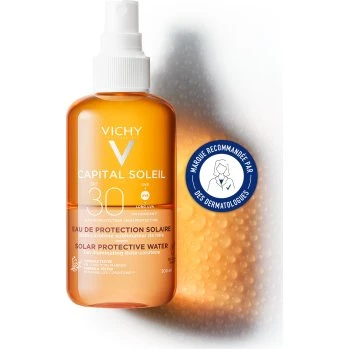 Vichy Capital Soleil Eau Protection Solaire SPF30 Hâle Sublimé 200ml
