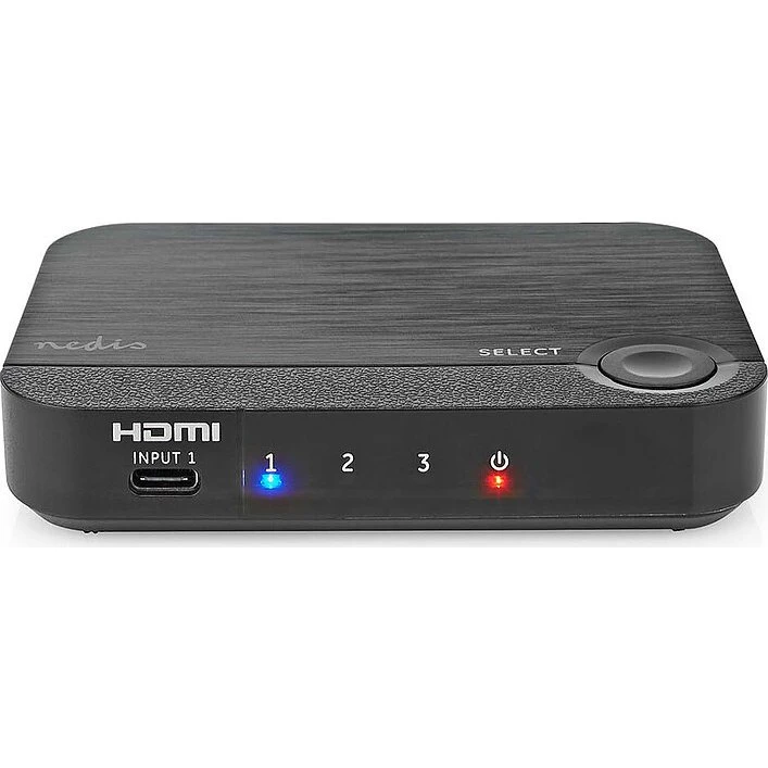 Brand: Commutateur 3 en 1 HDMI/USB-C 4K