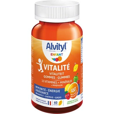 Alvityl Vitalité 10 Vitamines 60 Gommes