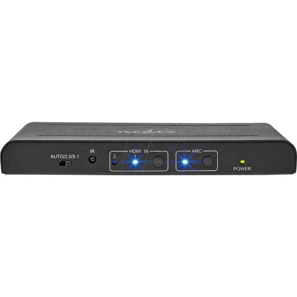 Nedis Extracteur HDMI 4K 60Hz Métal Anthracite