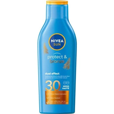 Nivea Sun Protect & Bronze Lait Solaire SPF30 200 ml