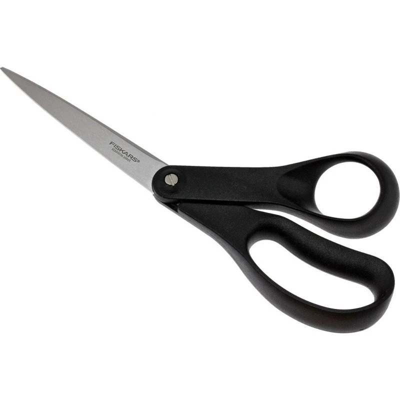 Fiskars Essential Ciseaux Universels 21 cm Noir