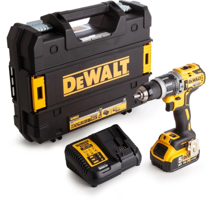 DEWALT DCD796P1 Perceuse-visseuse 18V XR Brushless 5Ah