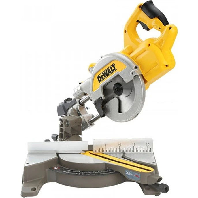 DEWALT Scie à onglets radiale XR FLEXVOLT 54V Brushless 216 mm DCS777N-XJ