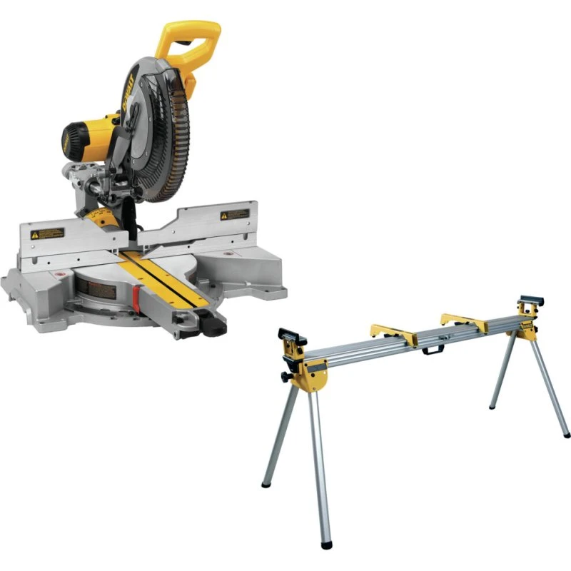 DeWalt DWS780 - Scie à onglet radiale avec support