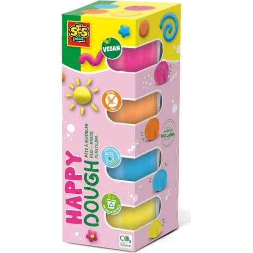 SES Creative Feel good Happy – Set de 4 pots (4x90g)