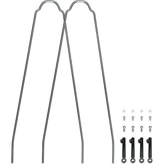 SKS Tringle de Garde-Boue Set 55 Cross - Argent