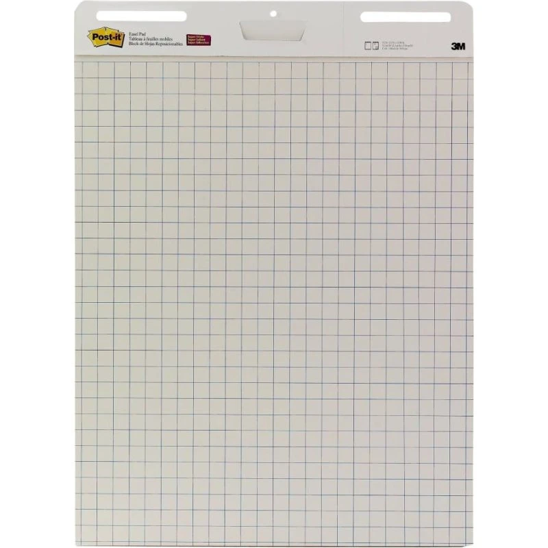 3M Post-it Super Sticky Meeting Chart, 2 blocs, 635 x 762 mm