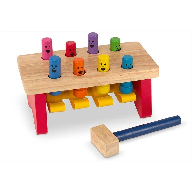 Melissa & Doug - Jeu de marteau avec figurines sautantes