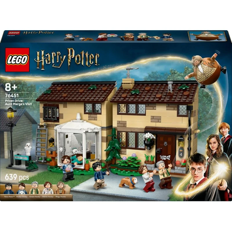 LEGO Harry Potter 76451 Privet Drive : La Visite de Tante Marge