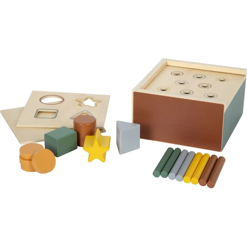 SmallFootCompany Jeu d'encastrement Montessori FSC