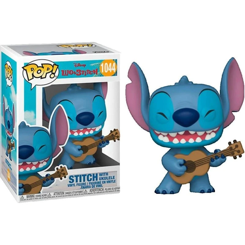 Funko Pop! Lilo et Stitch Bleu avec Ukulélé - N°1044