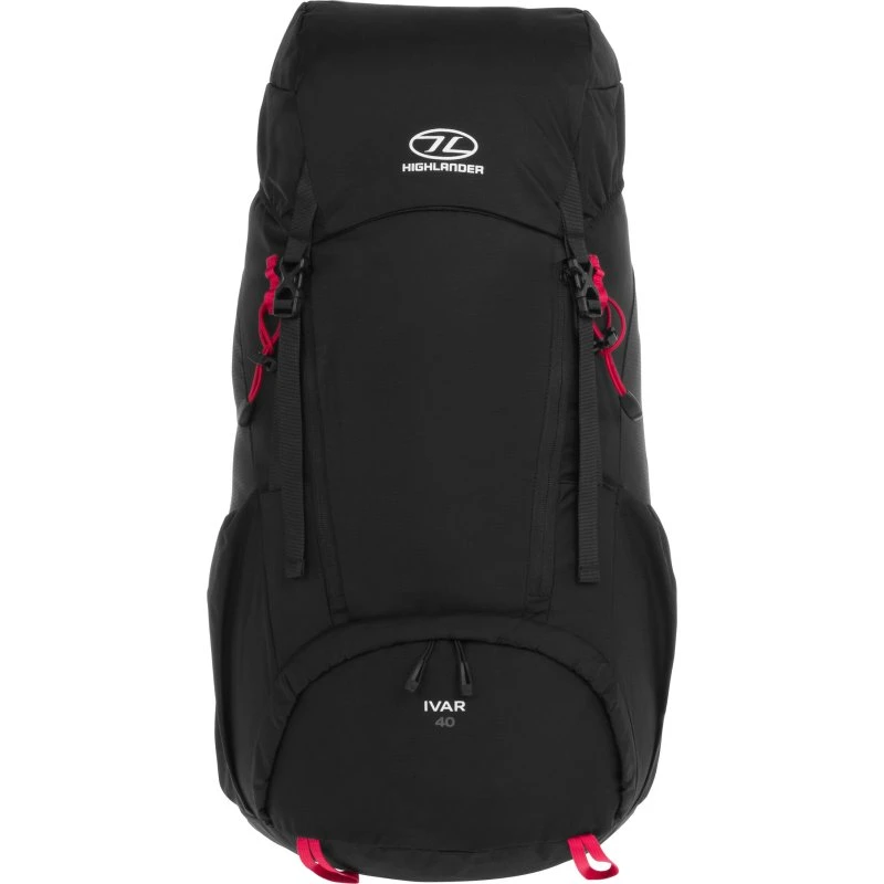 Ivar Sac à dos 40 L Highlander Outdoor Noir