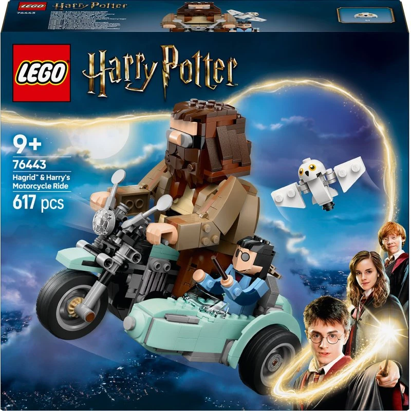 LEGO Harry Potter 76443 La Balade en Moto de Hagrid et Harry