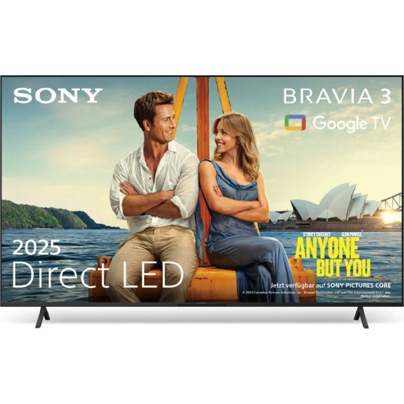Sony K43S39BP.CEI Téléviseur 43 pouces 4K HDR Noir