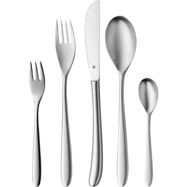 WMF Silk Matt 30 Pièces - Set de Couverts en Acier Inoxydable