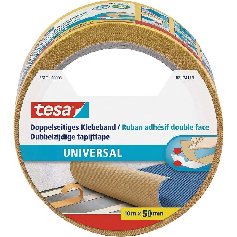 tesa Ruban adhésif double face 50 mm x 10 m