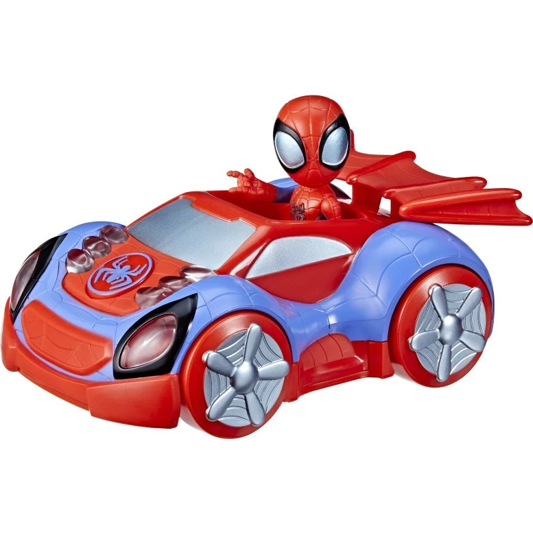 Hasbro Spidey Véhicule Lumineux - Action Figure Incluse