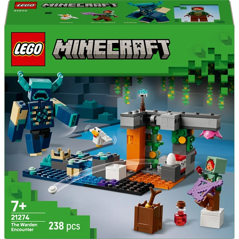 LEGO Minecraft 21274 La Rencontre avec le Warden
