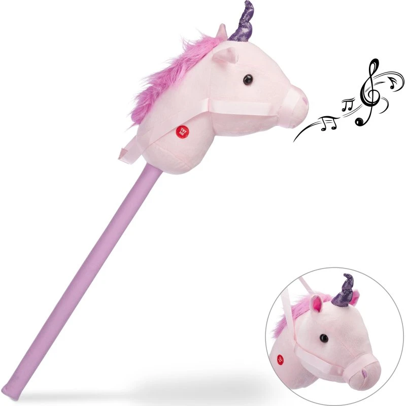 Licorne à bâton avec son - Cheval enchanté pour enfants