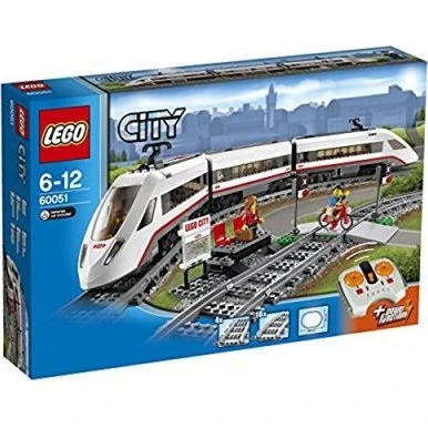 LEGO 60051 TGV Passagers - Train Motorisé avec Télécommande
