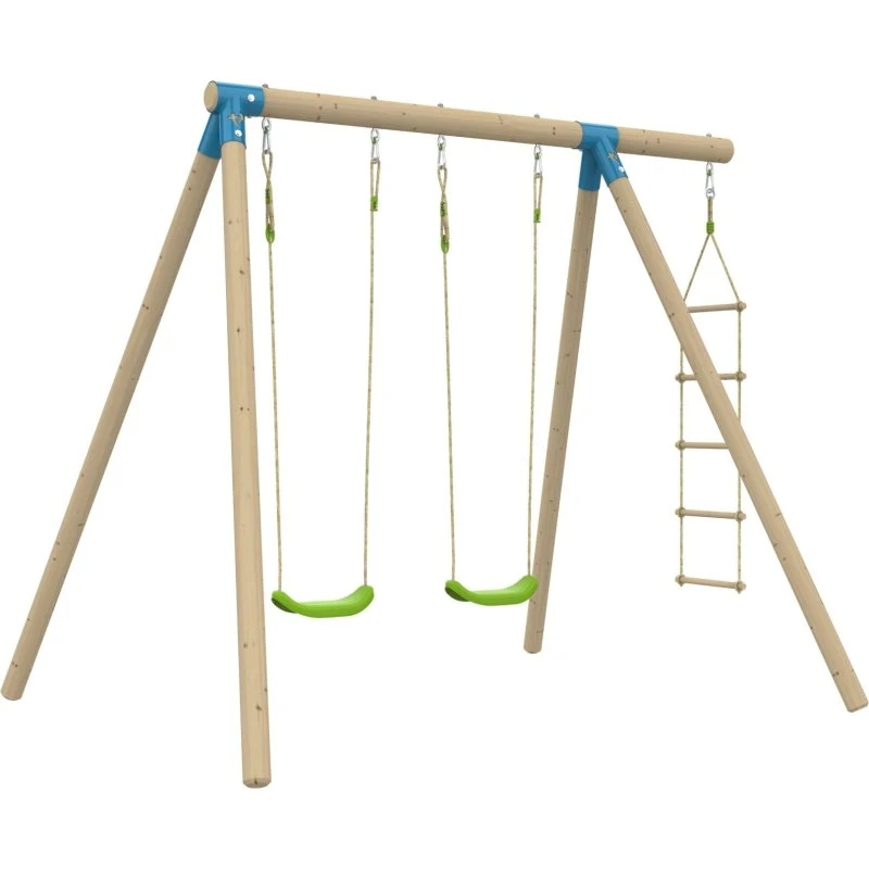 Balandier Portique 2 Balançoires Bois FSC® H224 cm