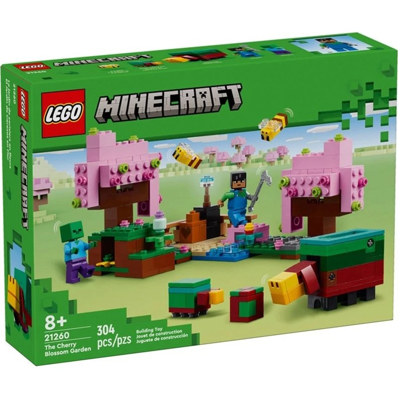 LEGO Minecraft 21260 Le Jardin des Cerisiers en Fleurs