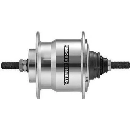 Sturmey Archer X-RF4 4 vitesses 36 trous 170 mm argent