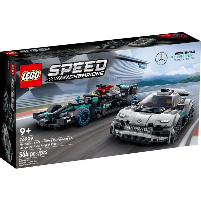 LEGO Speed Champions 76909 Mercedes-AMG F1 W12 E Performance & Project One