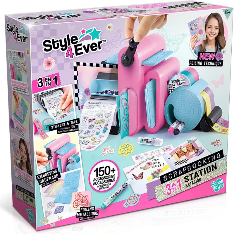 Canal Toys Studio de scrapbooking 3 en 1